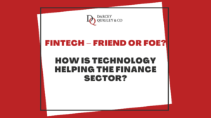 How is technology helping the finance sector