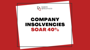 company insolvencies soar 40%
